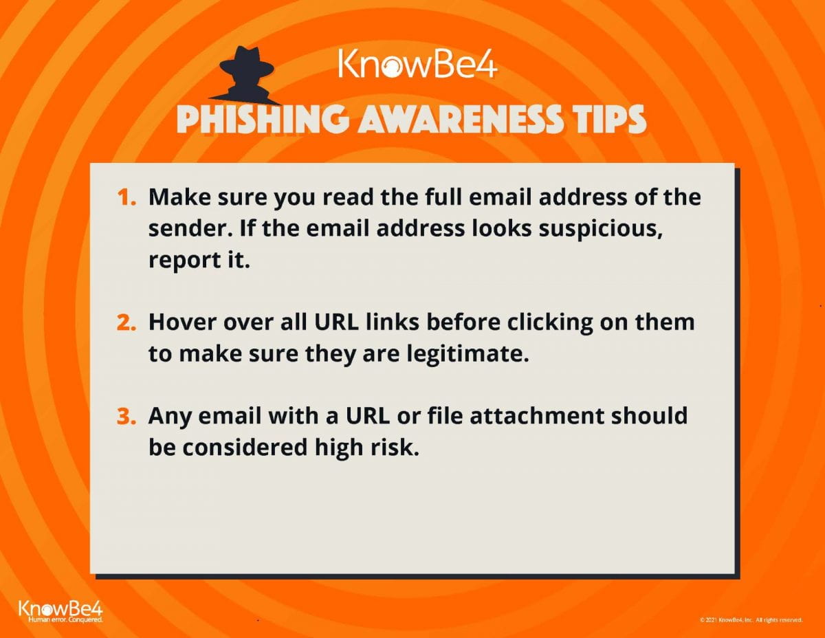 Phishing Awareness Tips